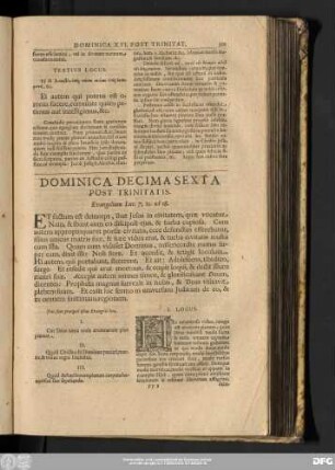 Dominica Decima Sexta Post Trinitatis. Evangelium Luc. 7, 11. ad 18.