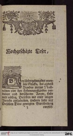 Hochgeschaezte Leser
