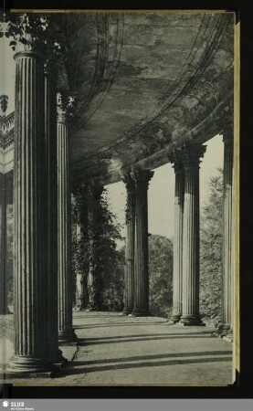 Schloß Sanssouci, Kolonnade