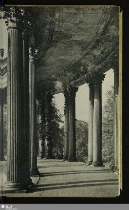Schloß Sanssouci, Kolonnade