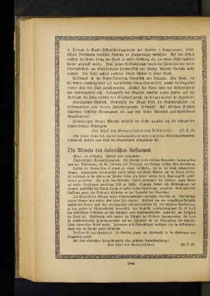 Die Abwehr des italienischen Ansturmes.