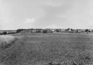 Bergbaulandschaft : Bergbaulandschaft bei Johanngeorgenstadt. Vorne der alte Pulverturm.