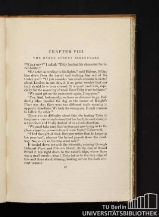 Chapter VIII. The Baker Street irregulars