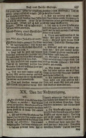 XX. Von der Rechtfertigung. - XXI. Vom Heil. Abendmahl.