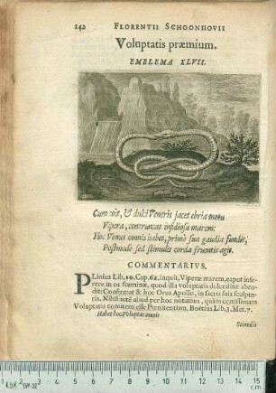 Voluptatis præmium. Emblema XLVII.