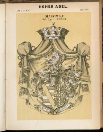 Taf. 247. Massimo, II. Herzöge u. Fürsten.