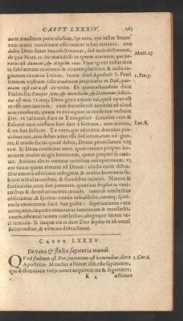 Caput LXXXV.