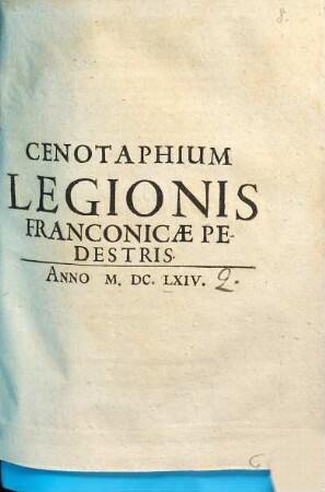 Cenotaphium legionis Franconicae pedestris