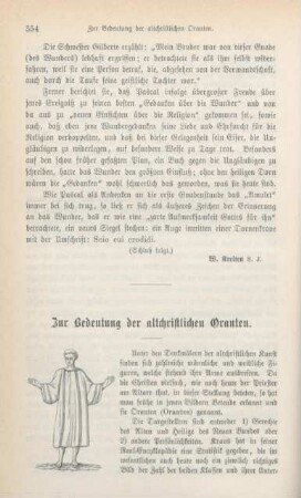 554-559 Zur Bedeutung der altchristlichen Oranten