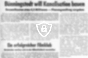 Bünningstedt will Kanalisation bauen