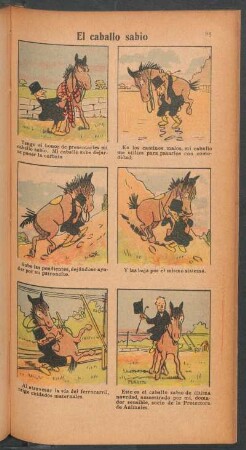 El caballo sabio - [Cómic]