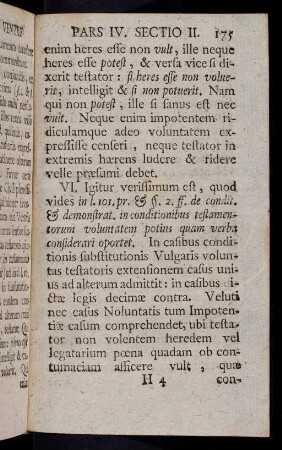 175-180, Igitur verissimum est, quod vides ... (§ VI - X)