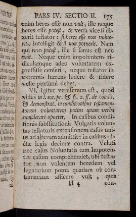 175-180, Igitur verissimum est, quod vides ... (§ VI - X)
