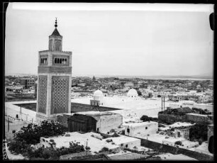 Tunis, Blick vom Dar-el-Bey-Palast südlich