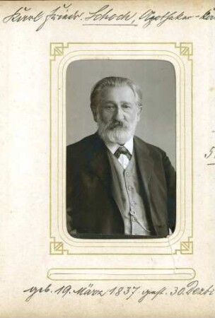 Schoch, Karl Friedrich, Nationalliberale (spätere Aufnahme)