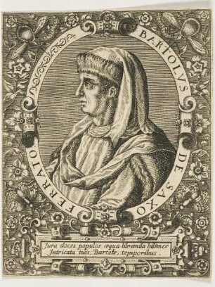 Bildnis des Bartolvs de Saxoferrato