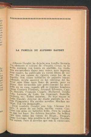 La familia de Alfonso Daudet