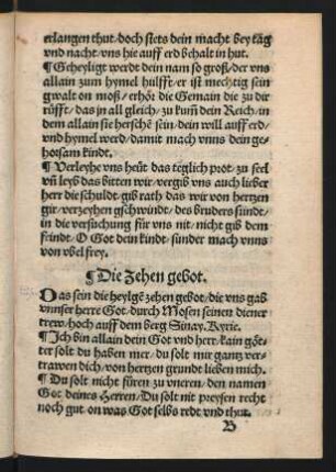Die Zehen gebot. ||
