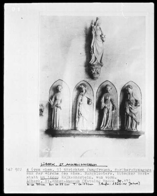 Die törichten und die klugen Jungfrauen, Ecclesia und Synagoge