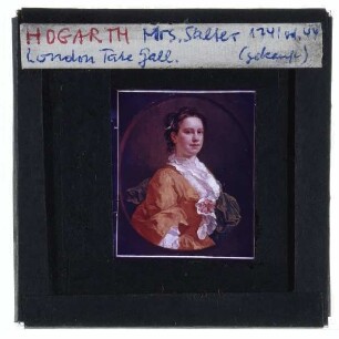 Hogarth, Bildnis Mrs. Salter