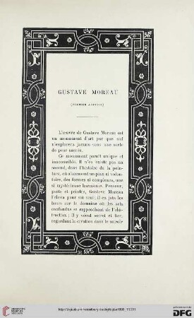 3. Pér. 21.1899: Gustave Moreau, 1