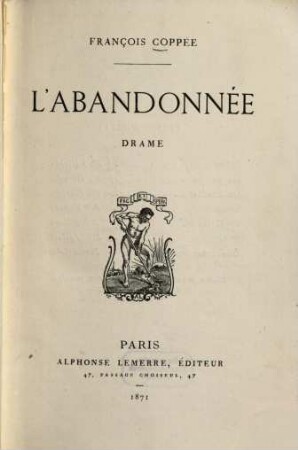 L' abandonnée : Drame