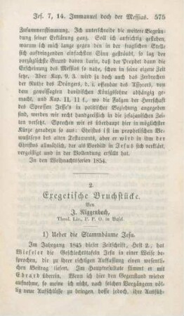 575-612 Exegetische Bruchstücke