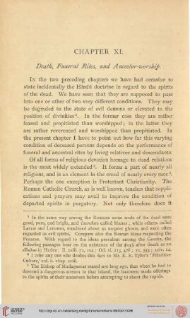 Death, Funeral Rites, and Ancestor-Worship