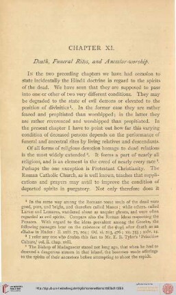 Death, Funeral Rites, and Ancestor-Worship