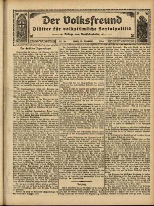 Ausgabe vom Sonntag, den 21. Dezember 1913.