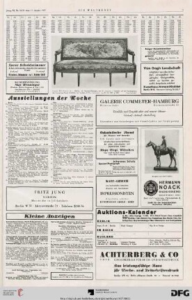 Nr. 32/33 (15. Aug. 1937), S. 5: Preisberichte