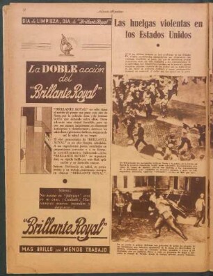 Las huelgas violentas en los Estados Unidos [Fotografías]