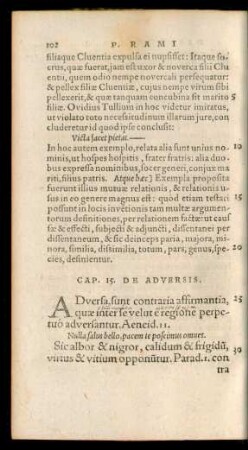 Cap. 15. De Adversis.