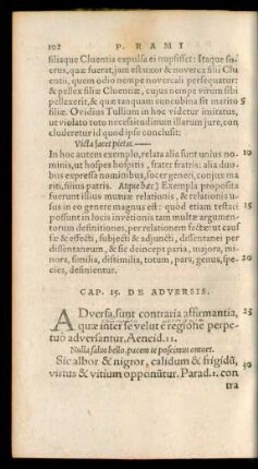 Cap. 15. De Adversis.