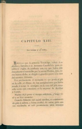 Capítulo XIII. - La leona y el lobo.