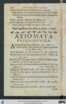 Axiomata Philosophica.