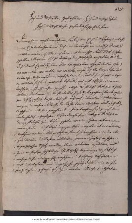 Brief von August Hermann Francke an den Rat der Stadt Erfurt