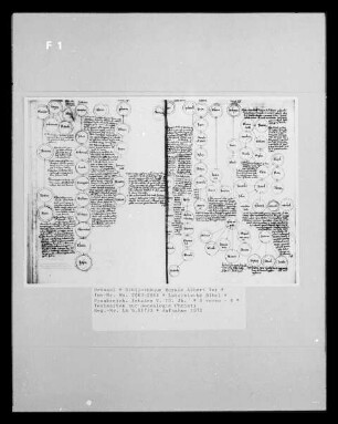Lateinische Bibel — Textseiten zur Genealogie Christi, Folio 3 verso - 4