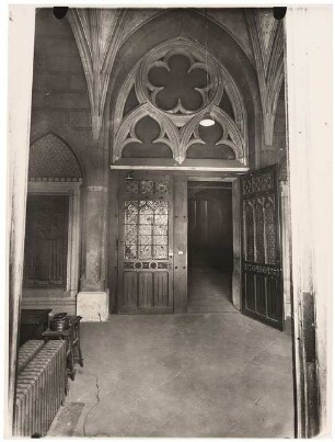 Thomaskirche, Leipzig Bachgruft: Tür