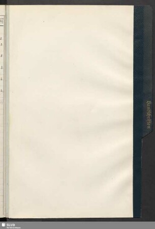 Handschriften 1918 [Nrn. 1-109]