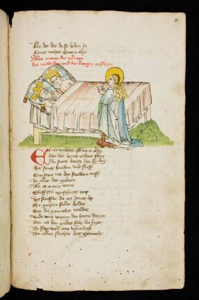 Maria Magdalena erscheint dem Königspaar
