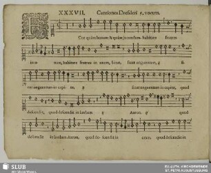 XXXVII. Ecce quam bonum et quam jucundum