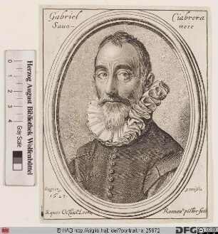 Bildnis Gabriello Chiabrera