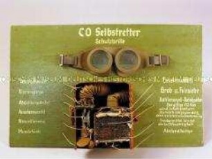 Modell (Schnittmodell) des Co-Filterselbstretters SP - 55 M