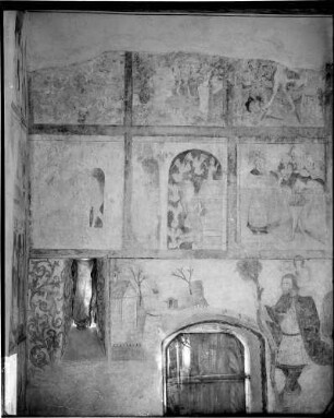 Wasenweiler Sankt Vituskapelle Langhaus Südwand Wandmalerei Vitus Legende (um 1492)