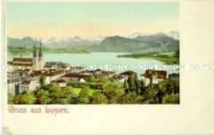 Ansicht von Luzern