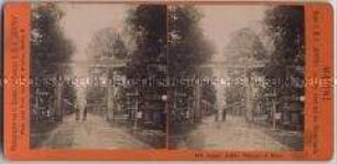 Tempel im Ueno-Park in Tokio, Nr. 187 aus der Serie "Marine" von der Weltumsegelung auf der S.M.S. "Hertha"