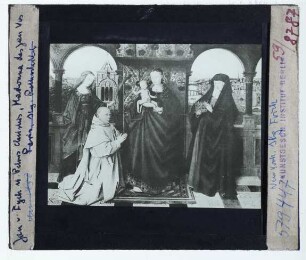 Eyck, Die Madonna mit dem Kartäuser (Jan Vos)