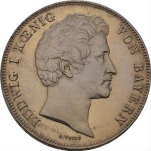 Münze, Doppeltaler, 1842
