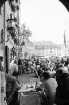 Freiburg: Gäste auf dem Münsterplatz